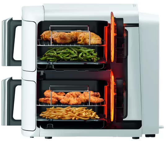 Мультипіч NINJA Double Stack XL 2-Level Air Fryer 9.5L (SL400EUWH) SL400EUWH фото
