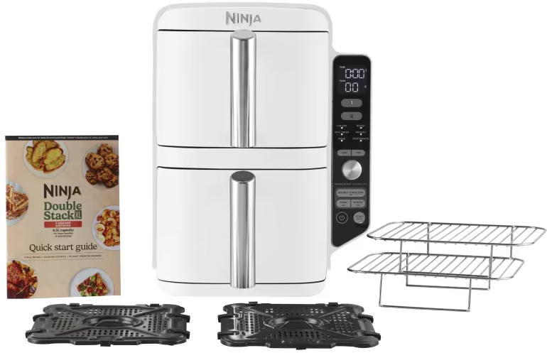 Мультипіч NINJA Double Stack XL 2-Level Air Fryer 9.5L (SL400EUWH) SL400EUWH фото