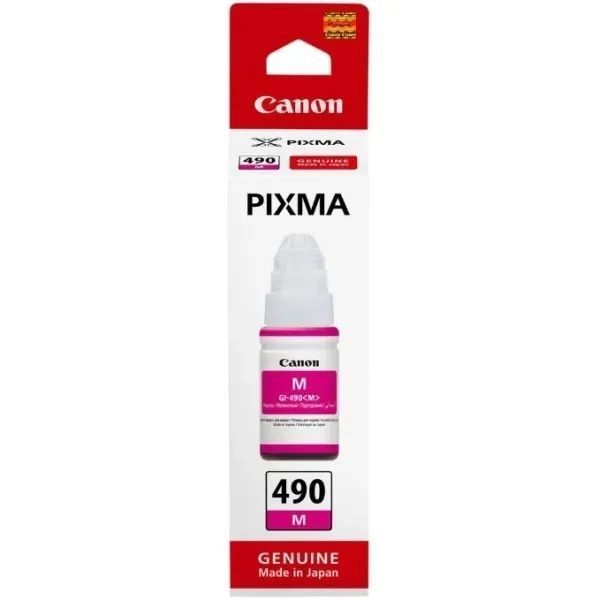 Чернила Canon GI-490 PIXMA Magenta 70ml 0663C004 фото